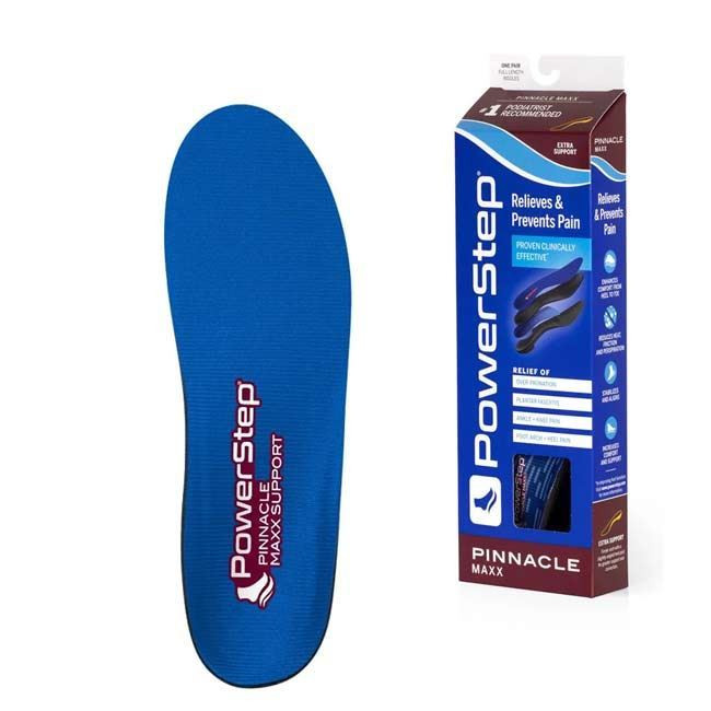 Powerstep Pinnacle Maxx Full Length Orthotic Shoe Insole