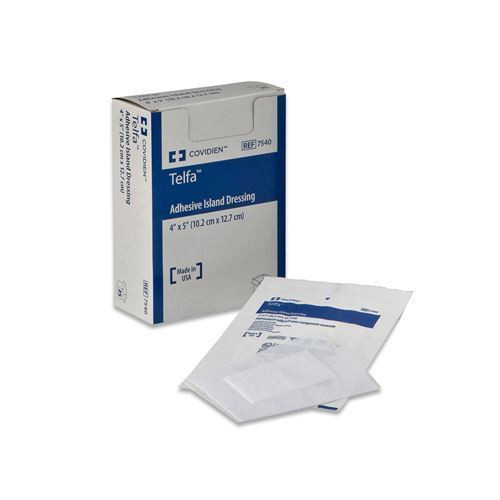 Covidien Telfa Adhesive Island Dressing