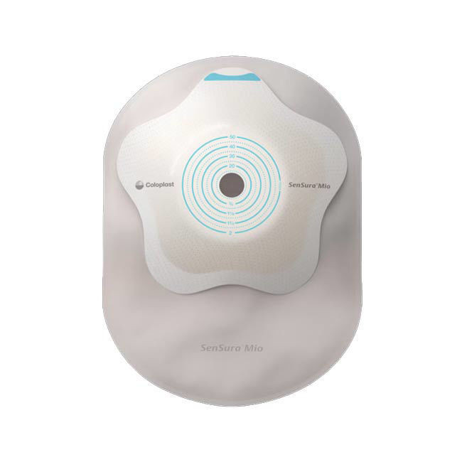 Coloplast SenSura Mio Convex Flip 1-Piece Cut-to-Fit Closed Ostomy Bag
