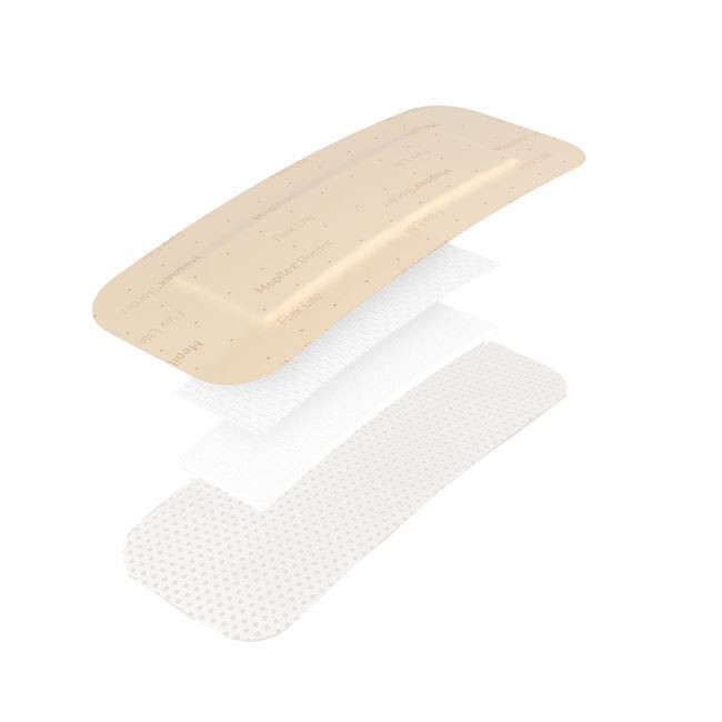Molnlyck Mepilex Border Flex Lite Sterile Self-adherent Soft