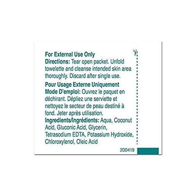 PDI Castile Soap Towelettes – 5x7-11/16 Inch, D41900 – 10 Packs Of 100 (1000 Wipes Total)