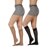 Juzo Attractive OTC - Women's 15-20mmHg Support/Compression Stockings (Knee High) Full Length View