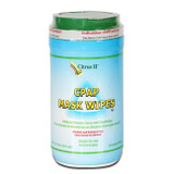 Citrus II CPAP Mask Wipes Tub Front View