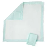 Medline Disposable Fluff and Polymer Underpad, Heavy Absorbency Top View
