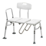 Drive Splash Defense - Transfer Bench with Curtain Guard Protection Front View