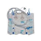 Cardinal Dover 4000mL Urine Drainage Bag Front Bag View