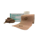 CoFlex® TLC Zinc LITE with Indicators 2 Layer Compression Bandage System  3 Inch X 6 Yard / 3 Inch X 7 Yard Self-adherent / Pull On Closure Tan NonSterile 25 to 30 mmHg