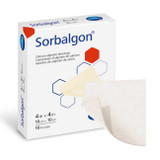 Sorbalgon Alginate Dressing 4 X 4 Inch