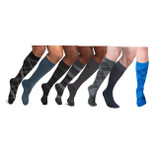SIGVARIS Microfiber Patterns 20-30mmHg Short Length - Men