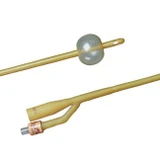 Bard Bardex Lubricath - Latex Foley Catheter each end view