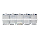 Tech Med - Sundry Jar Rack Front View