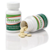 Parthenon Devrom - Chewable Tablet Odor Eliminator Bottle Front View