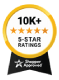 10,000+ 5-Star Reviews on Shopper Approved