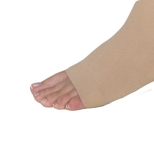 Jobst Opaque - Women's Knee High 15-20mmHg Compression Support Stockings (Open Toe) Foot View Jobst Opaque - Women's Knee High 15-20mmHg Compression Support Stockings (Open Toe) Foot View