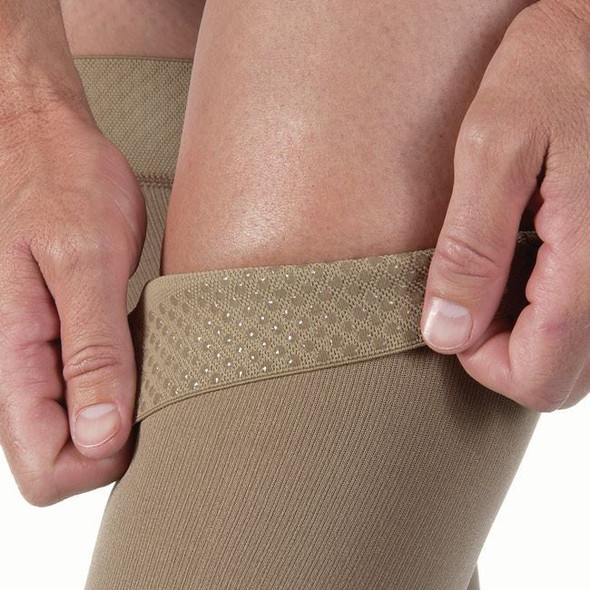Jobst forMen - Men's Thigh High 15-20mmHg Compression Support Socks Top Band View Jobst forMen - Men's Thigh High 15-20mmHg Compression Support Socks Top Band View