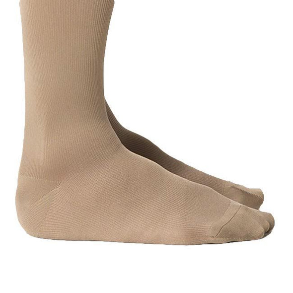 Sigvaris Microfiber - Men's Thigh High 20-30mmHg Compression Support Stockings (Grip Tops) Foot View Sigvaris Microfiber - Men's Thigh High 20-30mmHg Compression Support Stockings (Grip Tops) Foot View