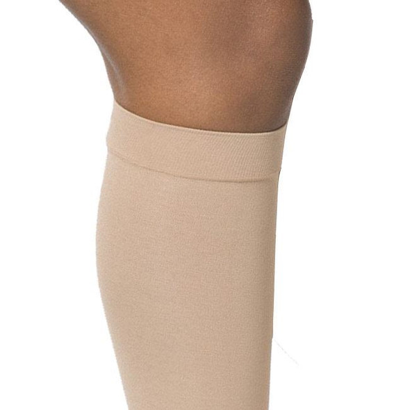 Sigvaris Opaque - Calf 30-40mmHg Compression Support Socks (Open Toe) Calf View