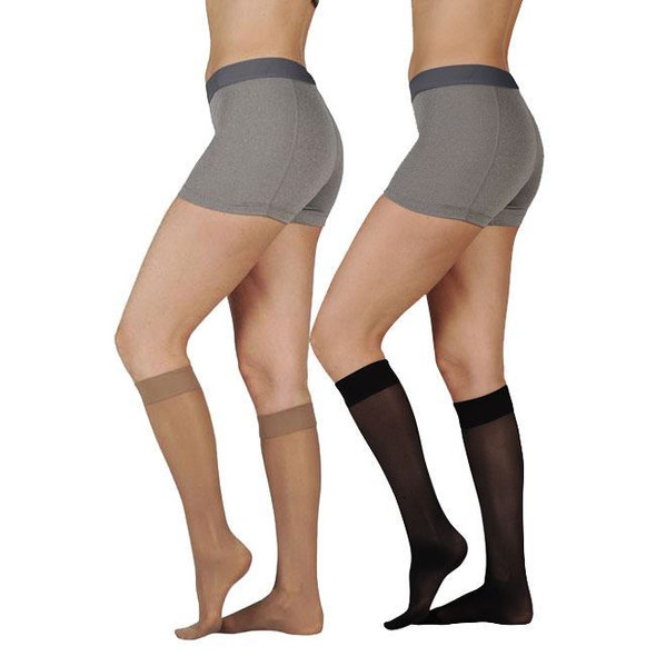 Juzo Attractive OTC - Women's 15-20mmHg Support/Compression Stockings (Knee High) Full Length View Juzo Attractive OTC - Women's 15-20mmHg Support/Compression Stockings (Knee High) Full Length View