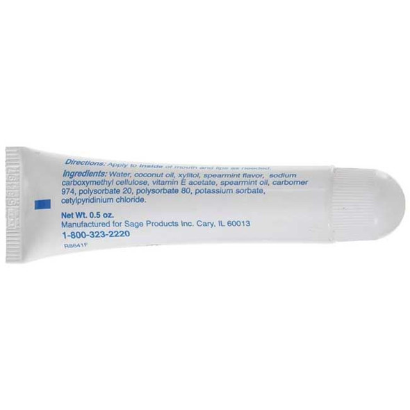 Sage Products Inc - Toothette Mouth Moisturizer Back View Sage Products Inc - Toothette Mouth Moisturizer Back View
