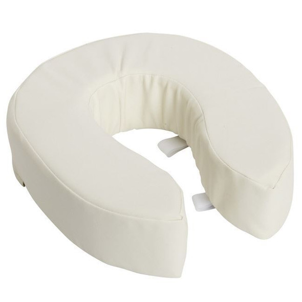 HealthSmart - Vinyl Raised Toilet Seat Top View HealthSmart - Vinyl Raised Toilet Seat Top View