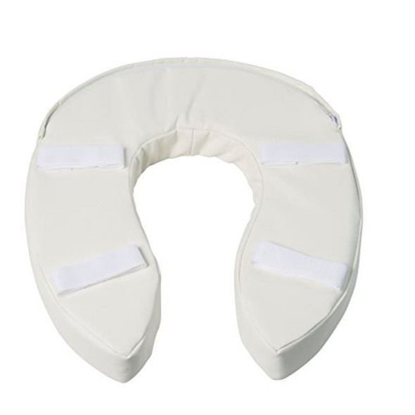HealthSmart - Vinyl Raised Toilet Seat Top View HealthSmart - Vinyl Raised Toilet Seat Top View
