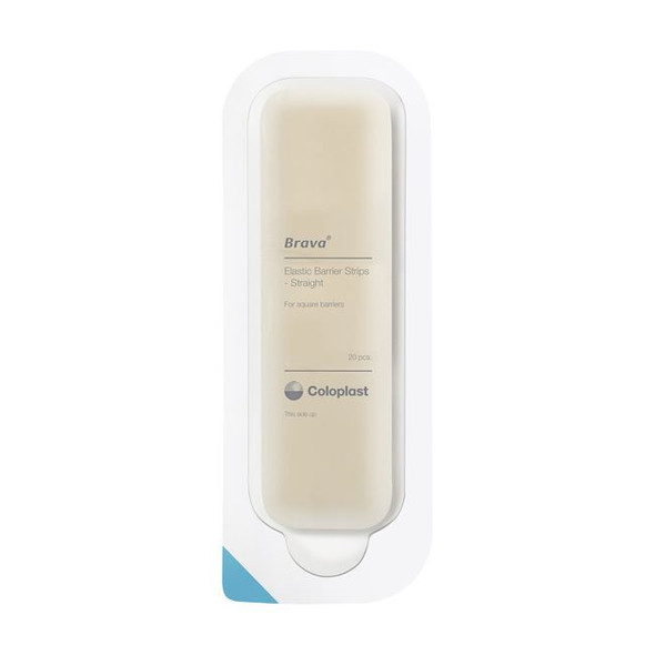 Coloplast Brava - Straight Elastic Barrier Strips Front Package View