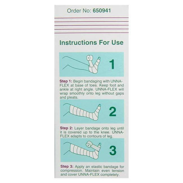 Convatec Unna-Flex - 4" Elastic Unna Boot Product Information