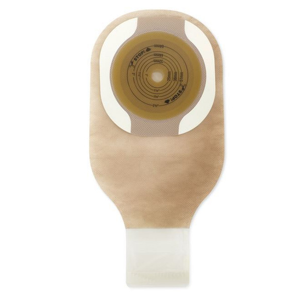 Hollister Premier - 12" 1-Piece Drainable Ostomy Bag with Filter (Cut-to-Fit) Full Length View