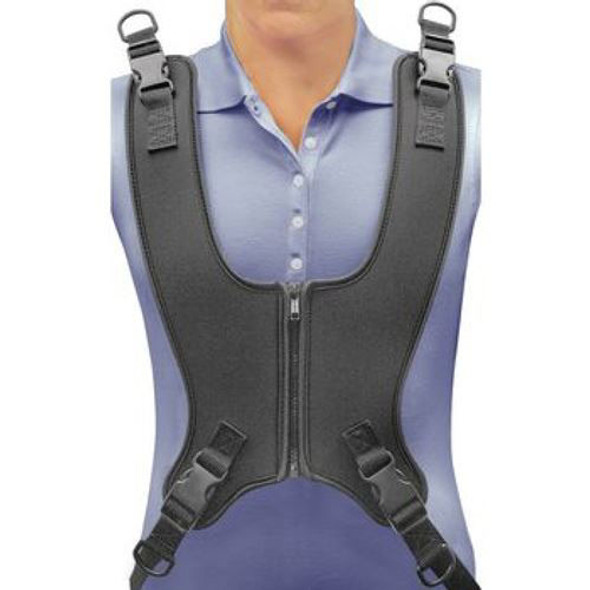 Therafin - Male Positioning Zipper Vest Front View Therafin - Male Positioning Zipper Vest Front View