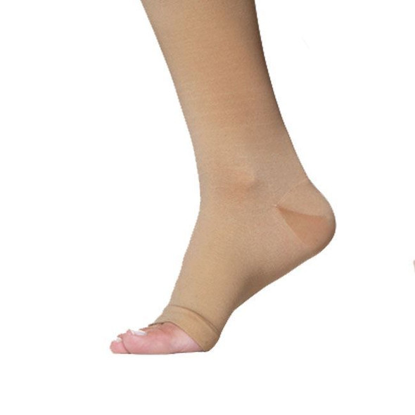 Sigvaris Dynaven Medical Legwear - Calf 20-30mmHg Compression Support Socks (Open Toe) Foot View Sigvaris Dynaven Medical Legwear - Calf 20-30mmHg Compression Support Socks (Open Toe) Foot View