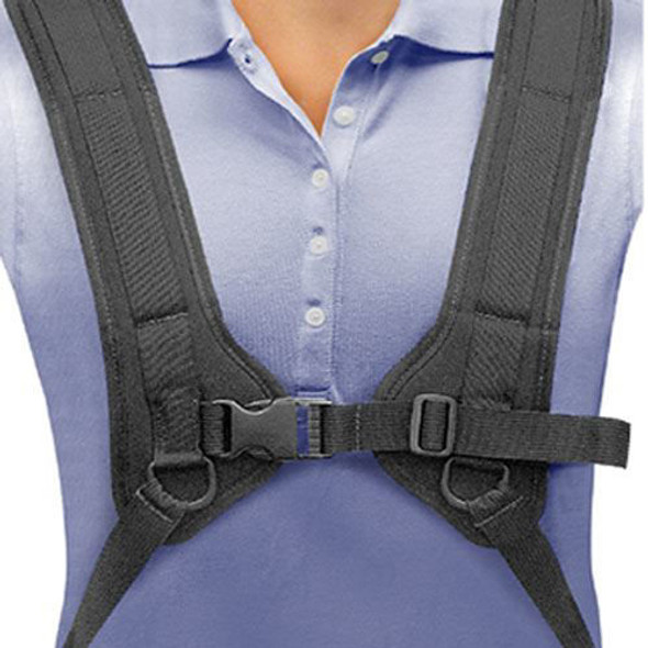 Therafin Therafit - Wheelchair Padded Shoulder Harness Front View Therafin Therafit - Wheelchair Padded Shoulder Harness Front View