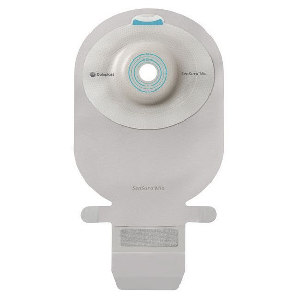 Coloplast SenSura Mio - Drainable 1-Piece Deep Convex Ostomy Bag with Filter (Easi-Close - Cut to Fit - Maxi) Full Length View