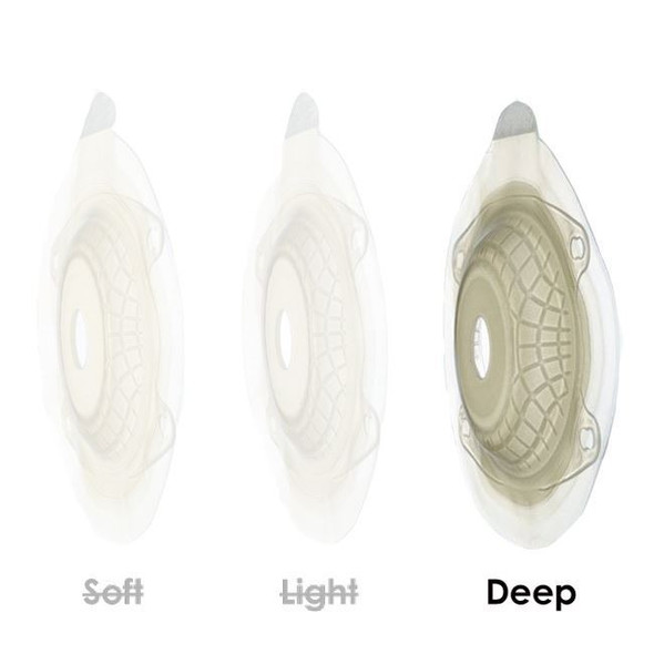 Coloplast SenSura Mio - Drainable 1-Piece Deep Convex Ostomy Bag (No Filter - Easi-Close - Cut to Fit - Maxi) Product Information View
