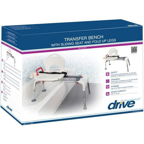 Drive Medical - Folding Universal Sliding Transfer Bench Box View