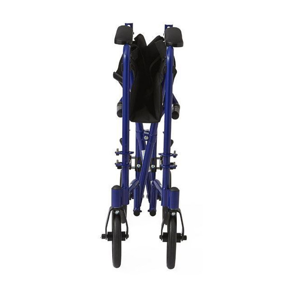 Medline - Aluminum Transport Chair (8" Wheels) Folded View Medline - Aluminum Transport Chair (8" Wheels) Folded View