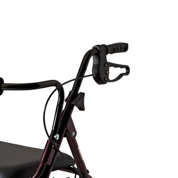 Medline Guardian - Bariatric Heavy Duty Rollator Handle View