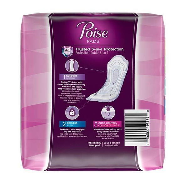 Poise - Ultimate Absorbency Incontinence Pads Package View