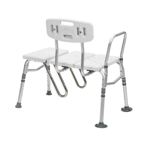 Drive Splash Defense - Transfer Bench with Curtain Guard Protection Side View