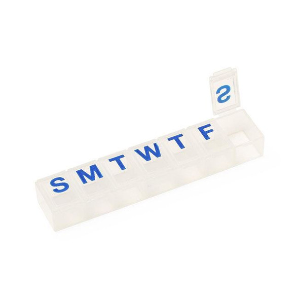 Medline 7-Day Pill Organizer Top View Medline 7-Day Pill Organizer Top View