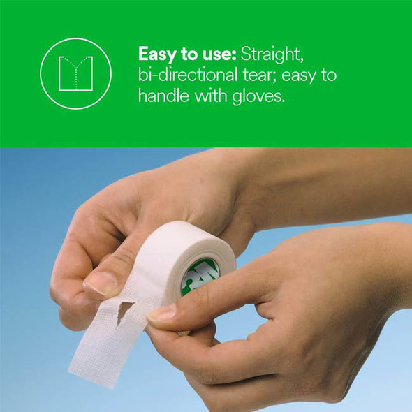 3M Transpore White Plastic Tape
