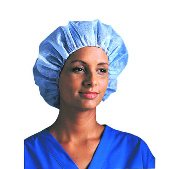 Spunbonded Bouffant KOOL-CAPS In Use View