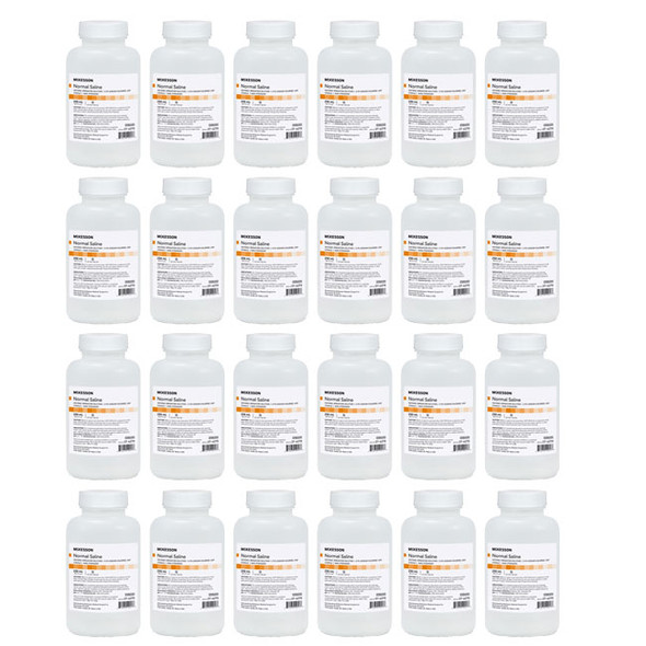 McKesson Sterile Irrigation Solution, 0.9% Sodium Chloride McKesson Sterile Irrigation Solution, 0.9% Sodium Chloride