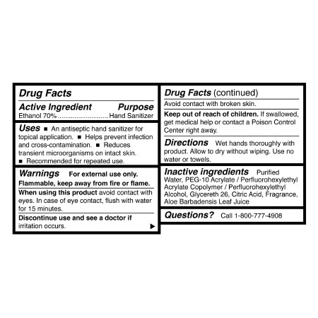 Hand Sanitizer with Aloe McKesson 8.5 oz. Ethyl Alcohol Foaming Pump Bottle Product Information View