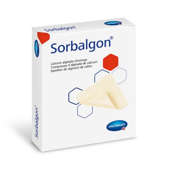 Alginate Dressing Sorbalgon® 4 X 8 Inch Rectangle Box View Alginate Dressing Sorbalgon® 4 X 8 Inch Rectangle Box View