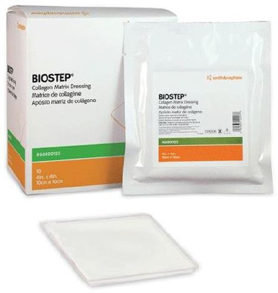 Collagen Dressing Biostep™ 4 X 4 Inch Square Collagen Dressing Biostep™ 4 X 4 Inch Square