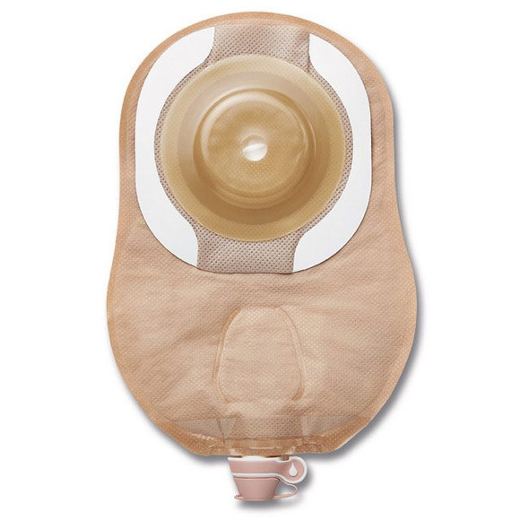 Hollister Premier CeraPlus Soft Convex One-Piece Urostomy Pouching System (Cut-to-Fit) Front View