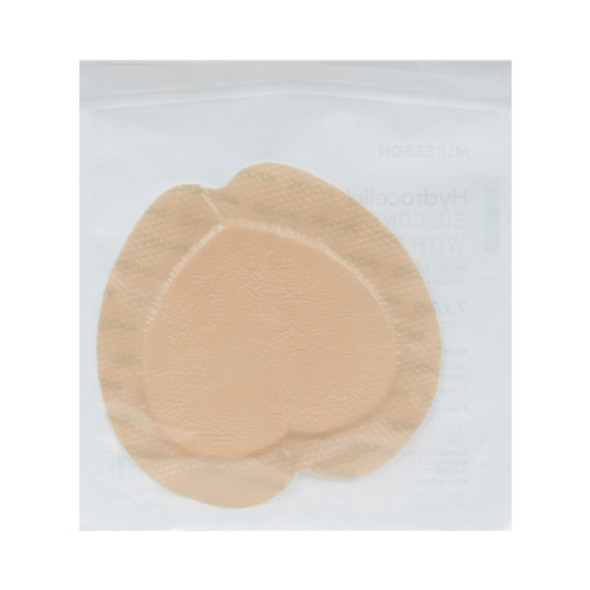 Foam Dressing McKesson 7 X 7 Inch With Border Film Backing Silicone Adhesive Sacral Sterile sacral dressing Foam Dressing McKesson 7 X 7 Inch With Border Film Backing Silicone Adhesive Sacral Sterile sacral dressing