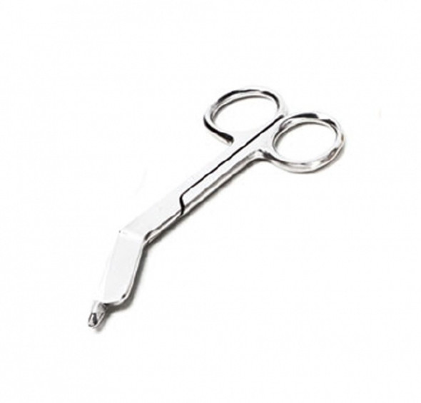 Bandage Scissors ADC® Lister 7-1/2 Inch Length Floor Grade Stainless Steel Non-Sterile Finger Ring Handle Angled Blunt Tip / Blunt Tip Bandage Scissors ADC® Lister 7-1/2 Inch Length Floor Grade Stainless Steel Non-Sterile Finger Ring Handle Angled Blunt Tip / Blunt Tip