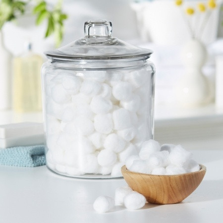 Cotton Ball McKesson Large Cotton NonSterile in a home setting