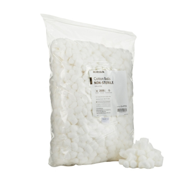 Cotton Ball McKesson Medium Cotton NonSterile Cotton Ball McKesson Medium Cotton NonSterile